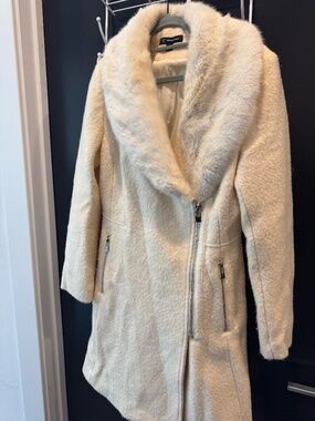 White Fur Winter Coat